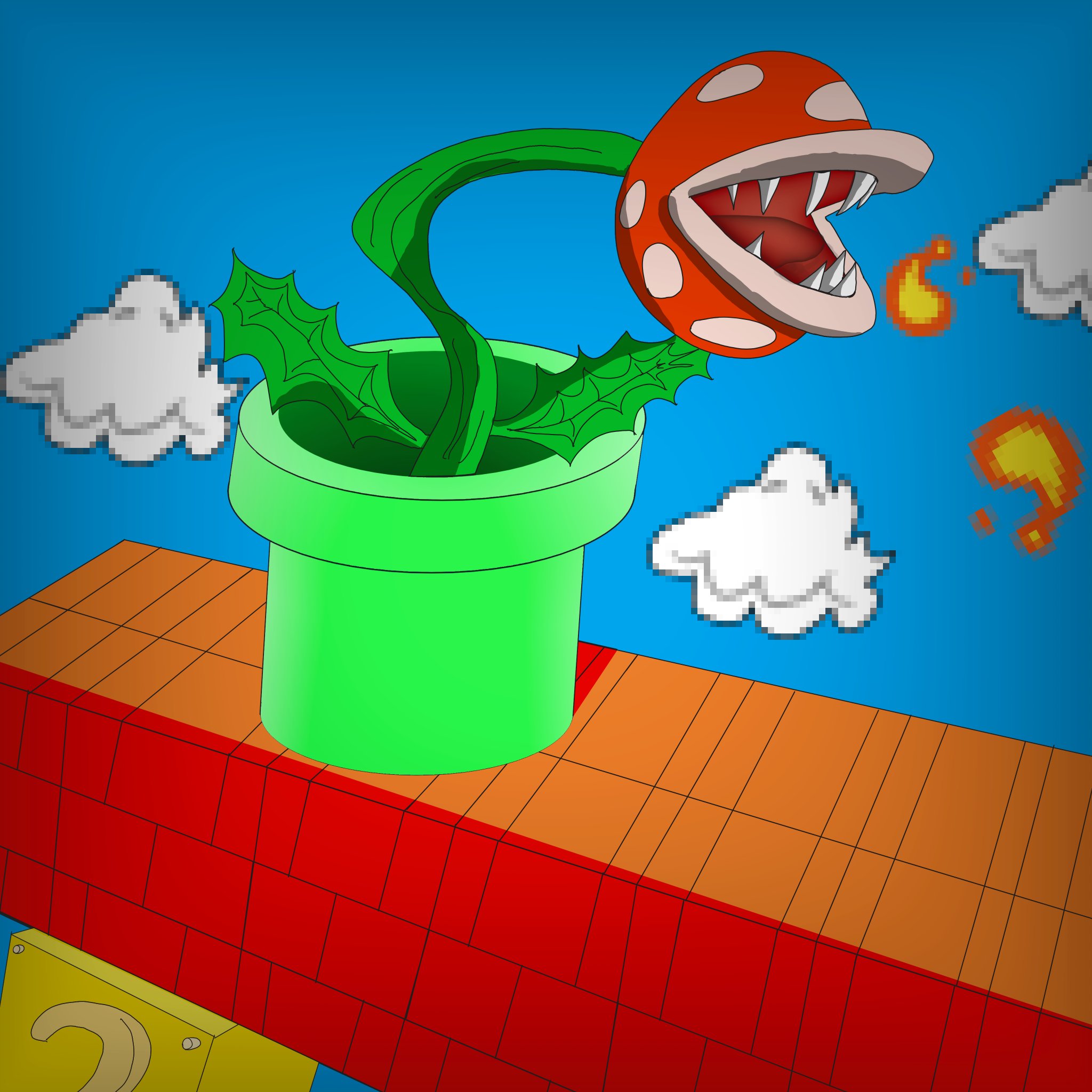 Piranha Plant Wallpapers