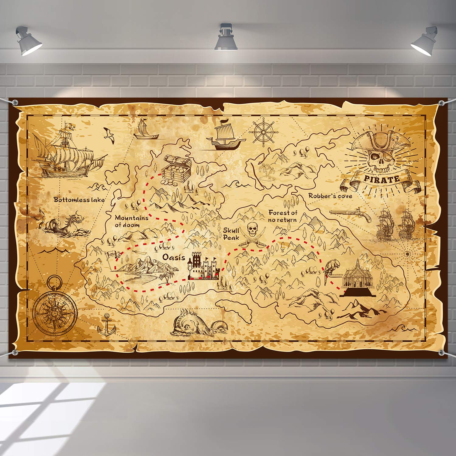 Pirate Map Backgrounds