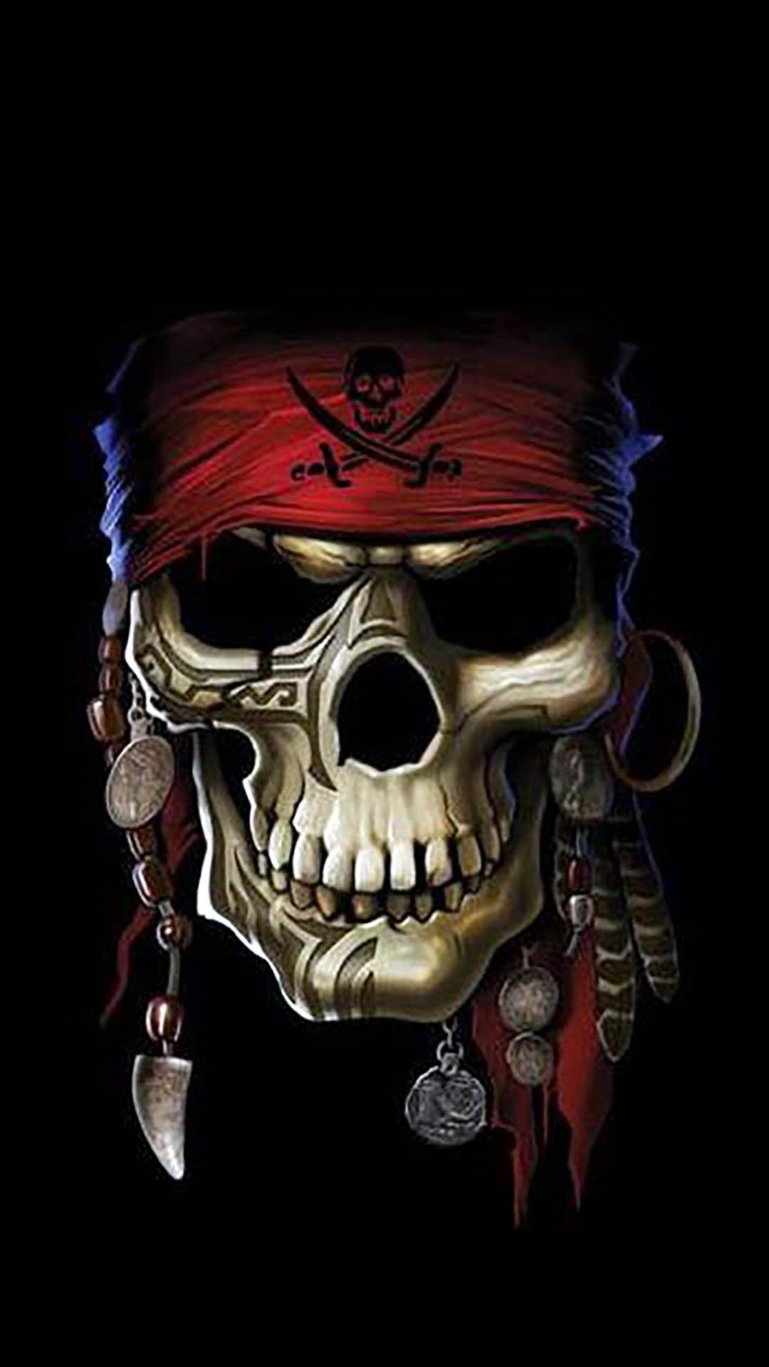 Pirate Skull Gold Wallpapers