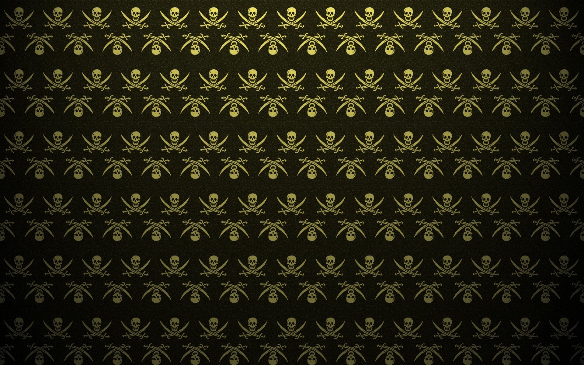 Pirate Skull Gold Wallpapers