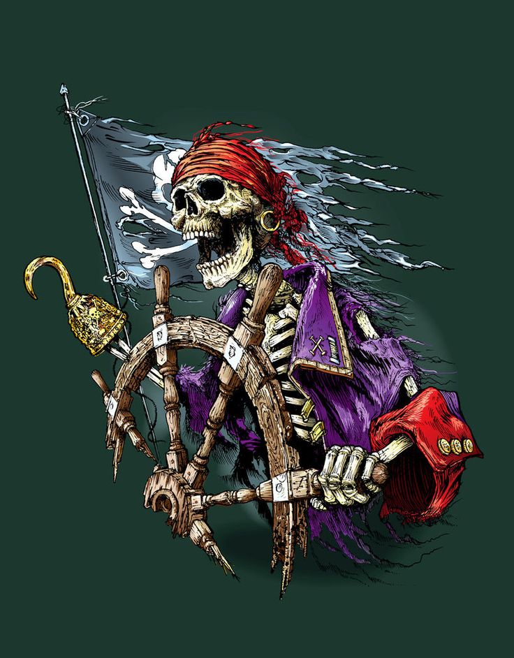 Pirate Skull Gold Wallpapers