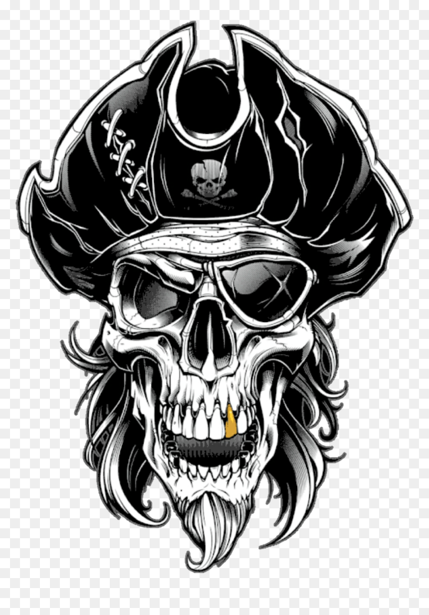 Pirate Skull Gold Wallpapers