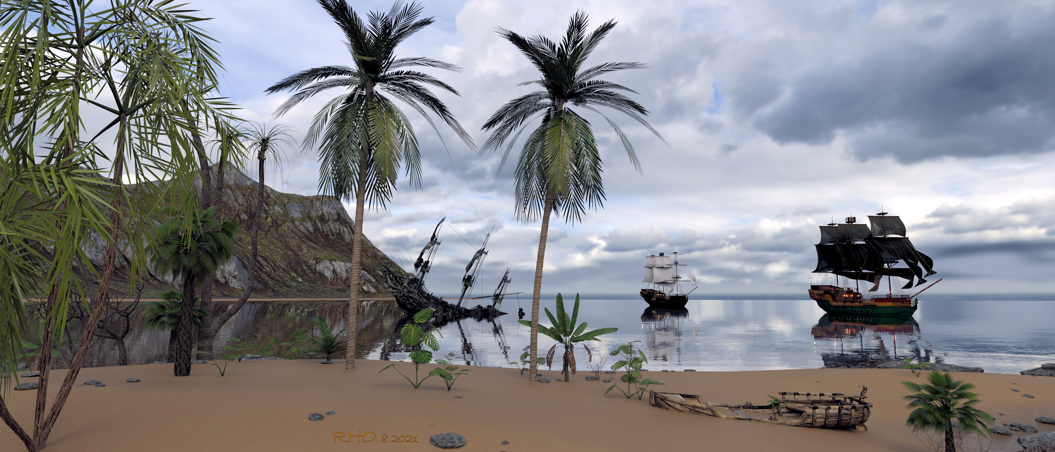 Pirates Cove Beach Wallpapers