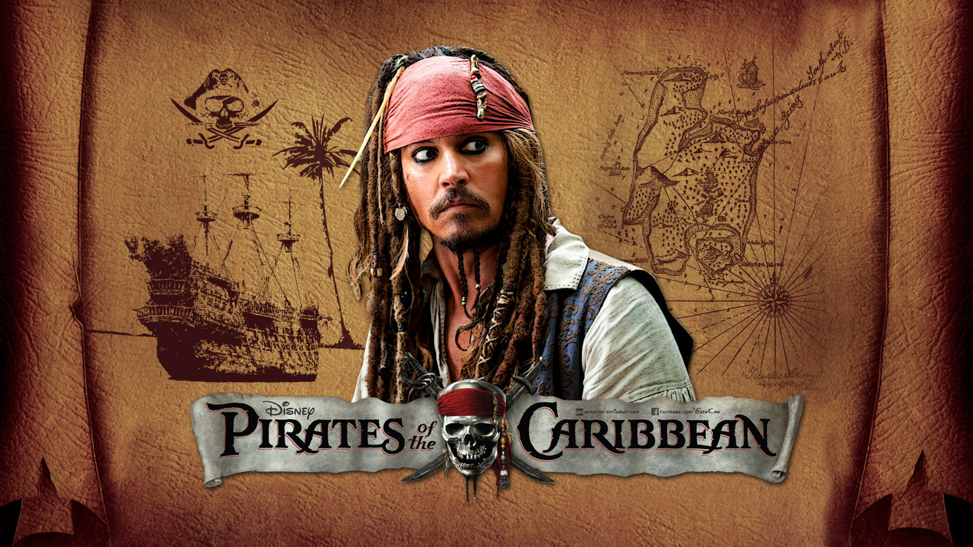 Pirates Of The Caribbean Logo Wallpapers