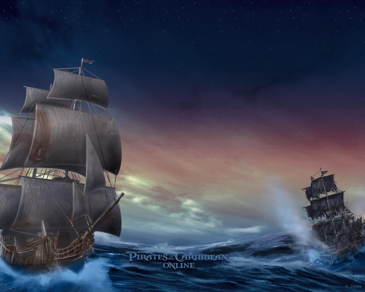 Pirates Of The Caribbean Ship Artwork Wallpapers