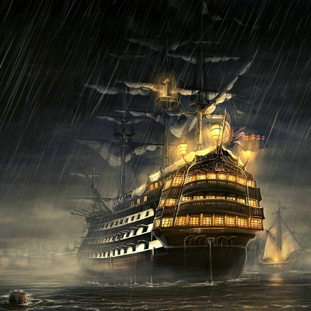 Pirates Of The Caribbean Ship Artwork Wallpapers