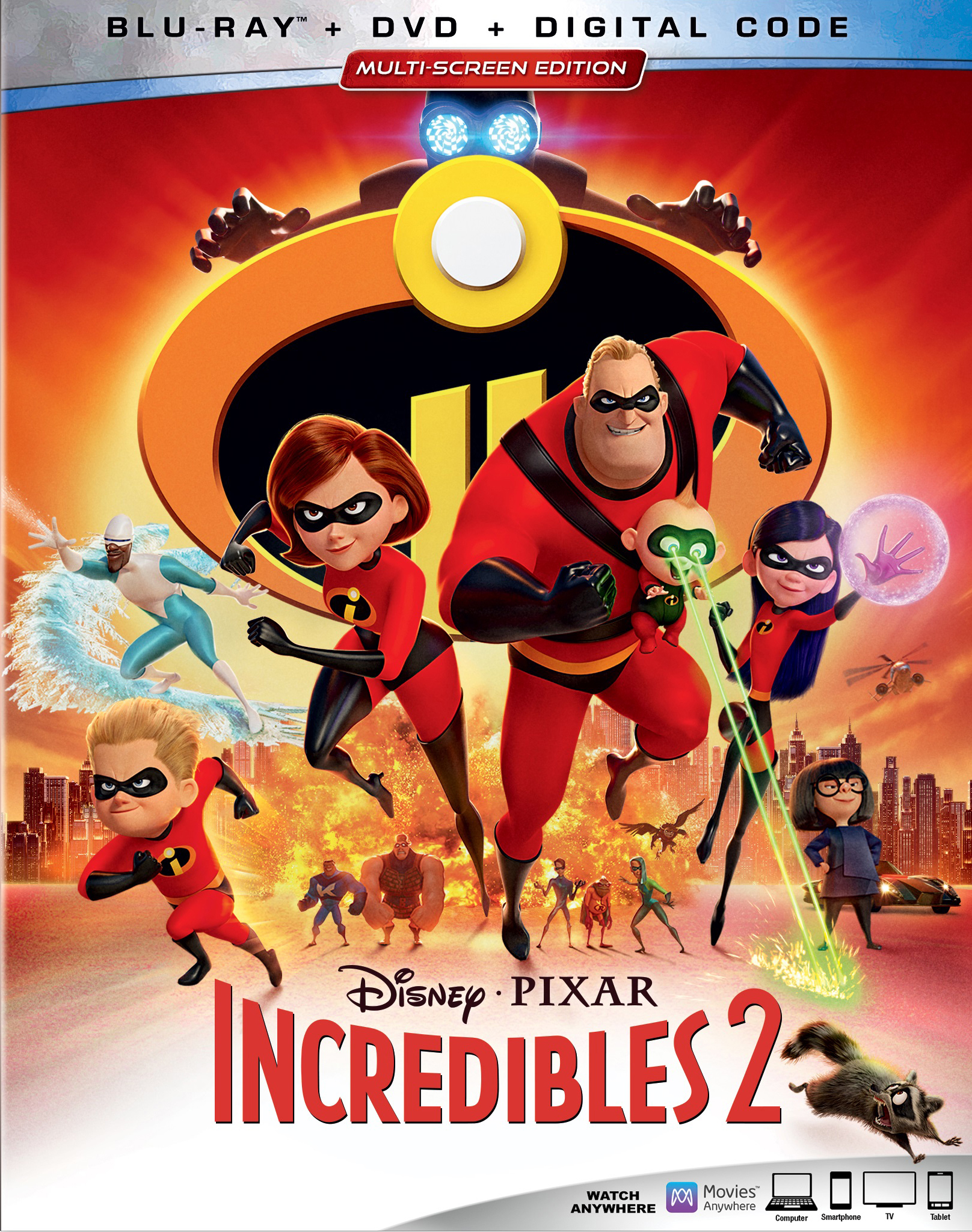 Pixar Incredibles 2 All Character Poster Wallpapers