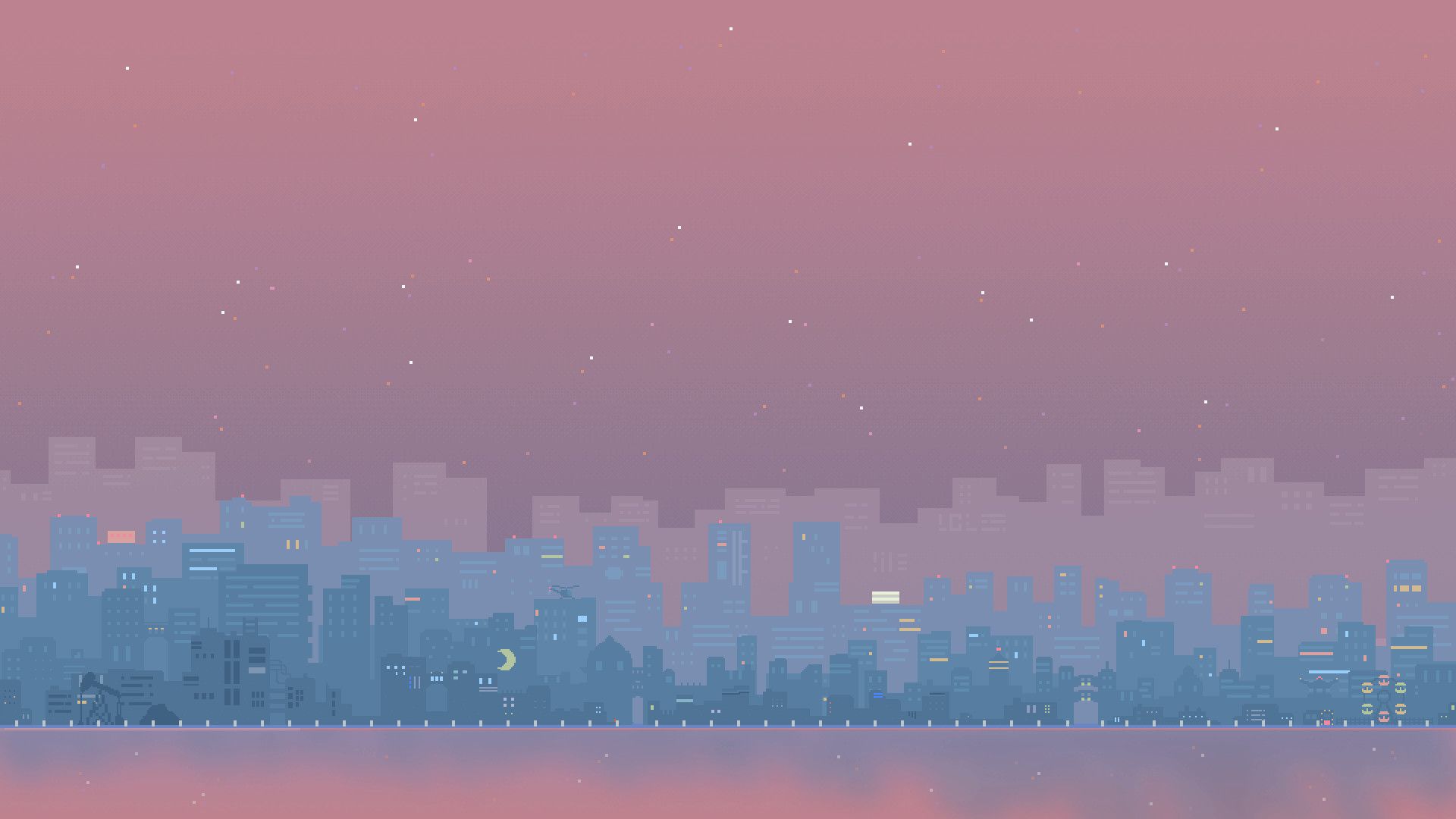 Pixel Aesthetic Background