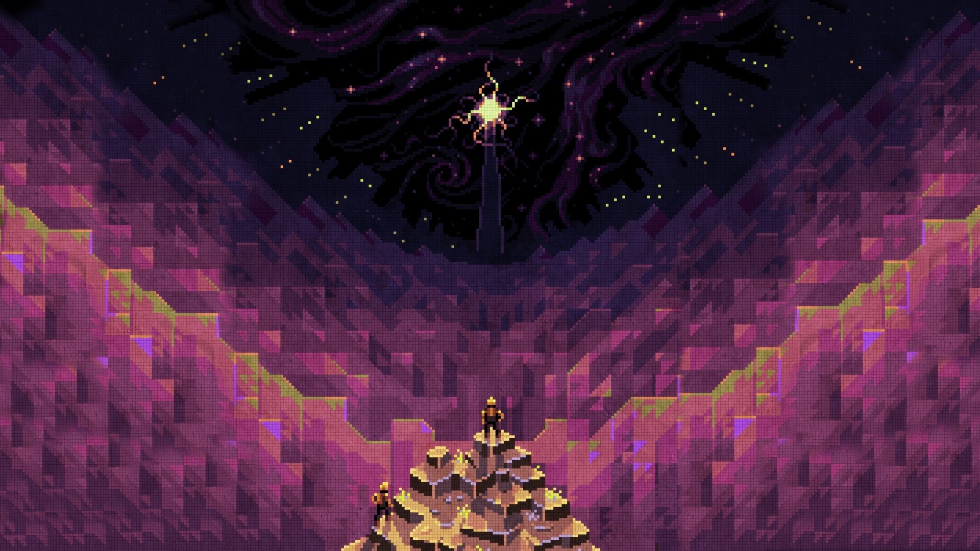 Pixel Aesthetic Background