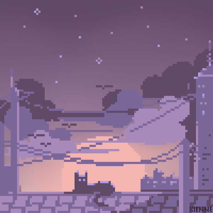 Pixel Aesthetic Background