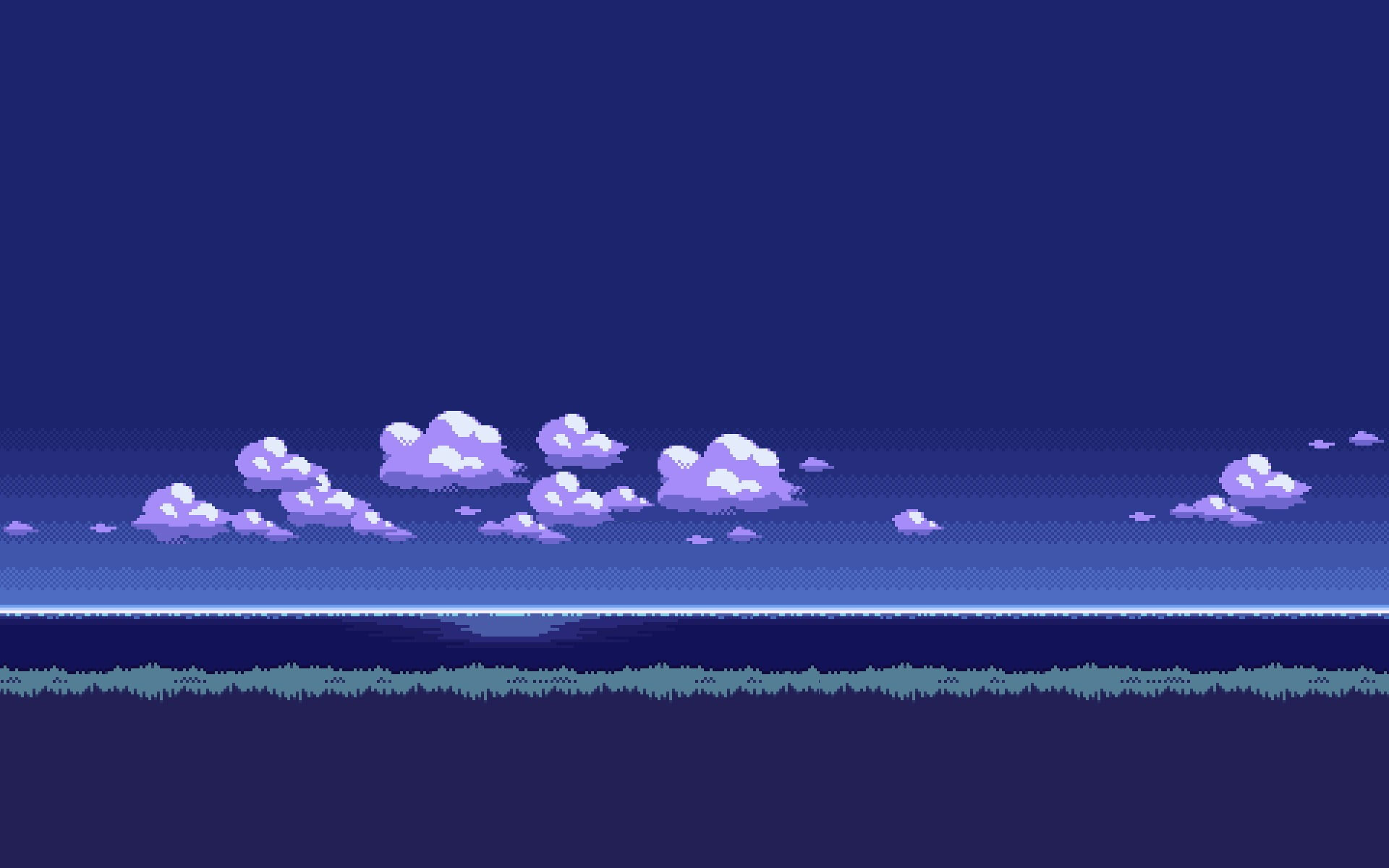 Pixel Aesthetic Background