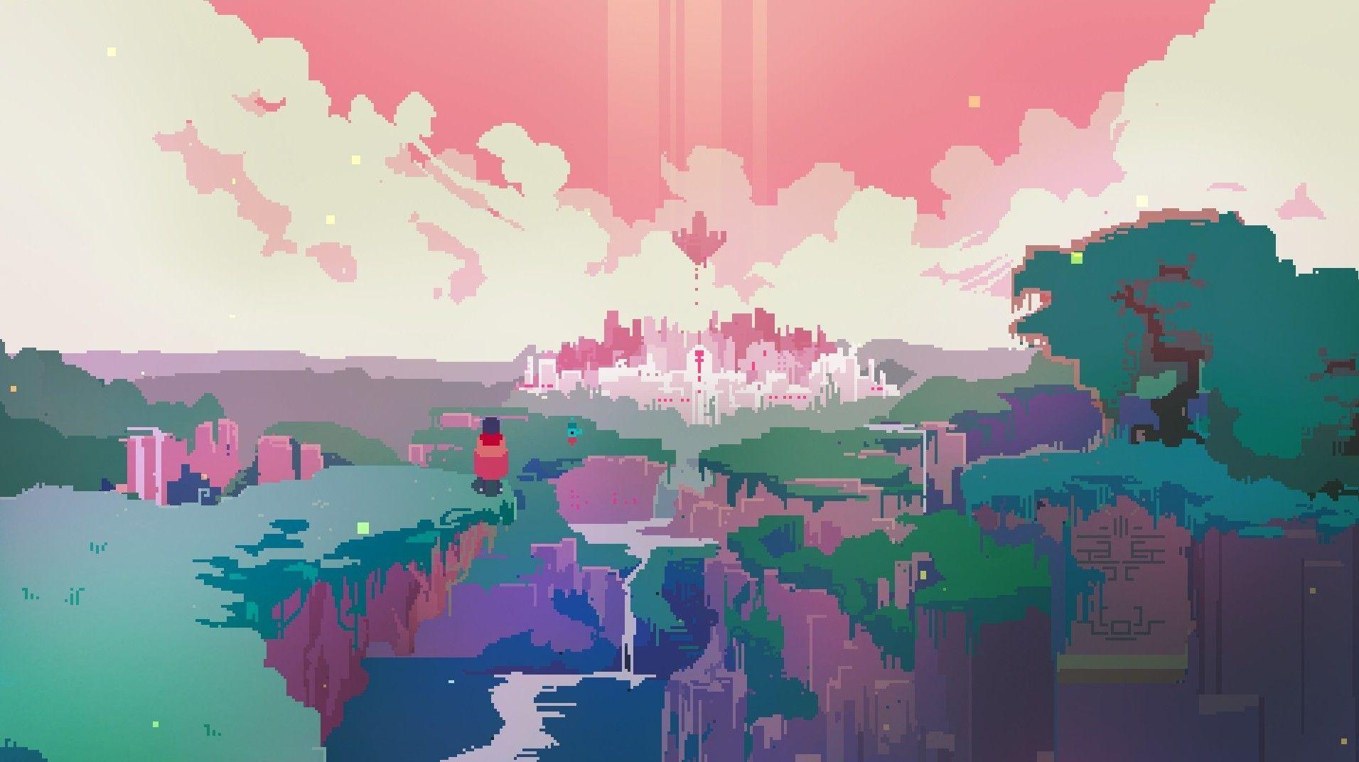 Pixel Aesthetic Background