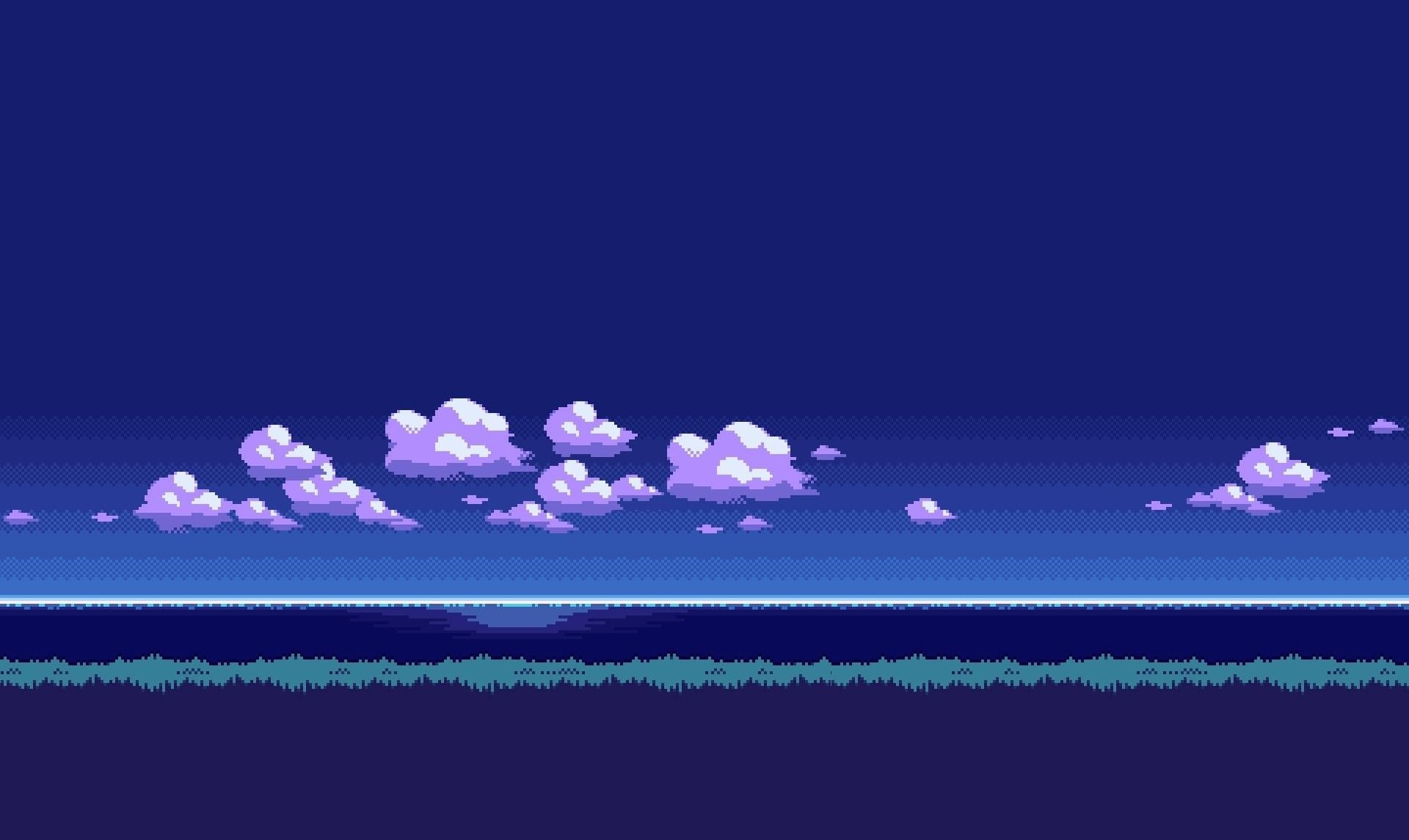 Pixel Aesthetic Background