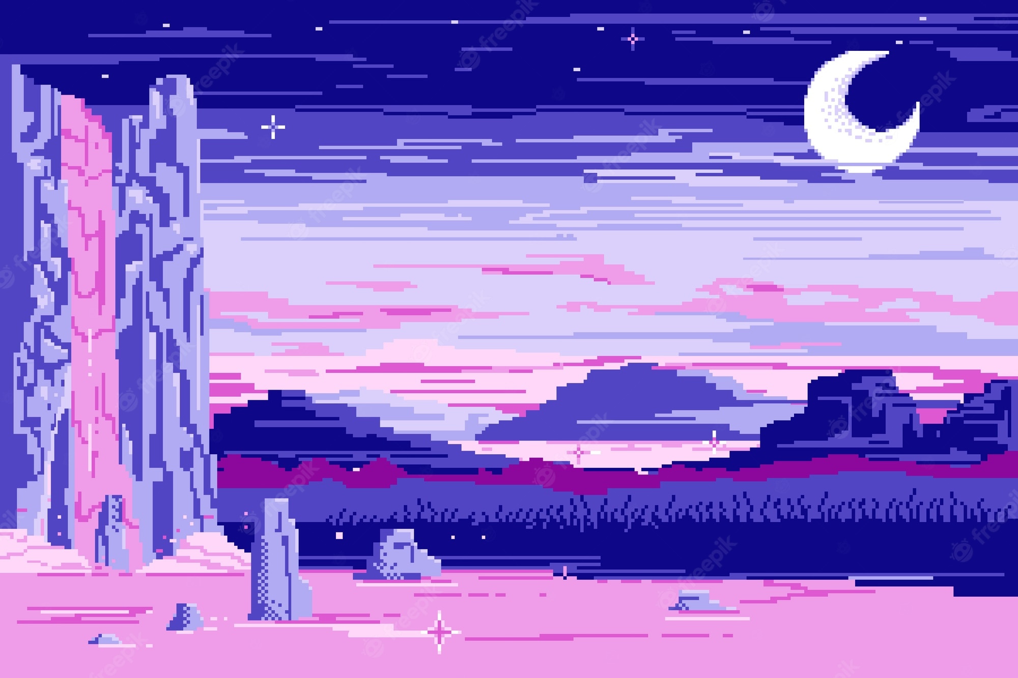 Pixel Art Background