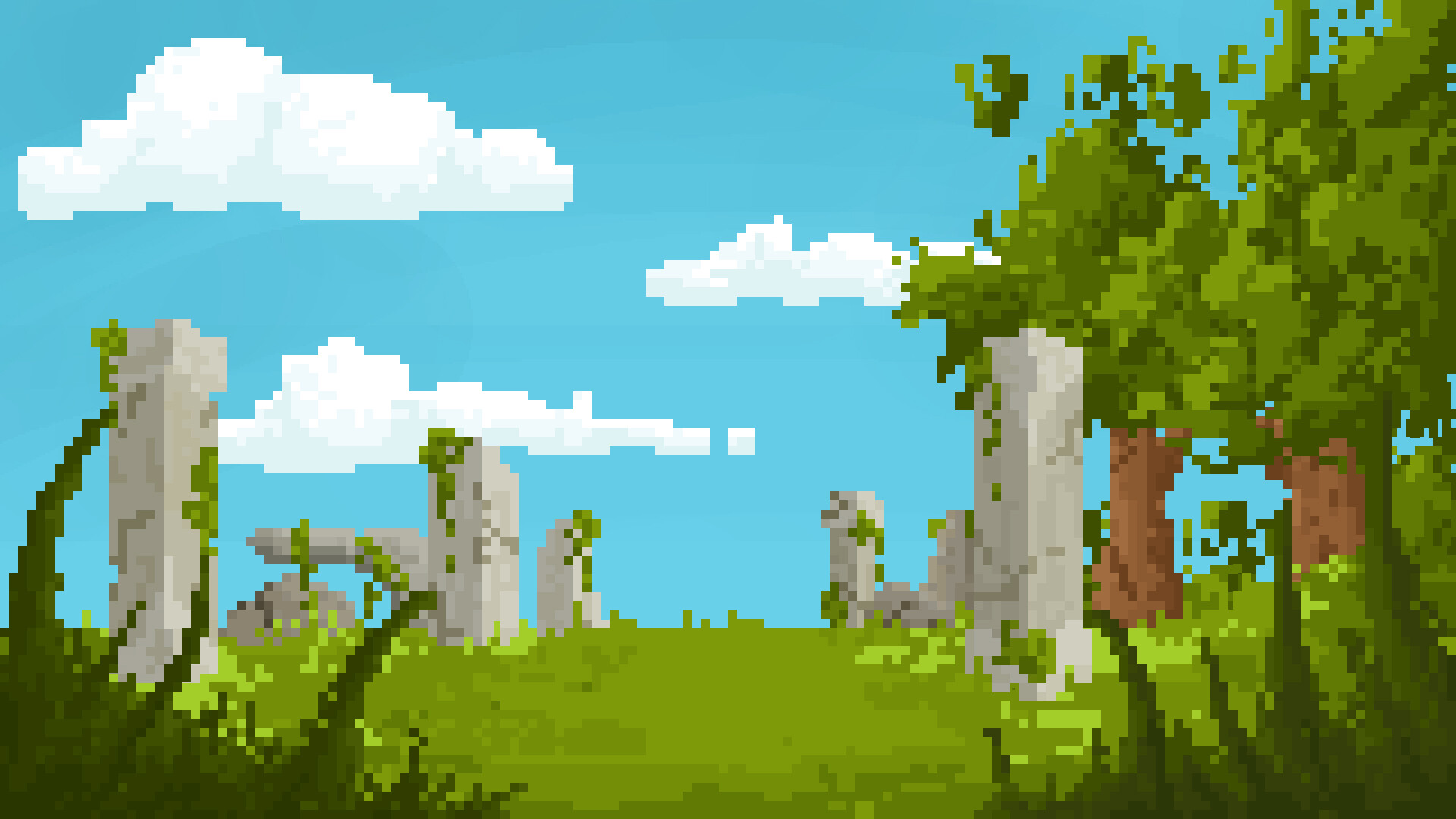 Pixel Art Background