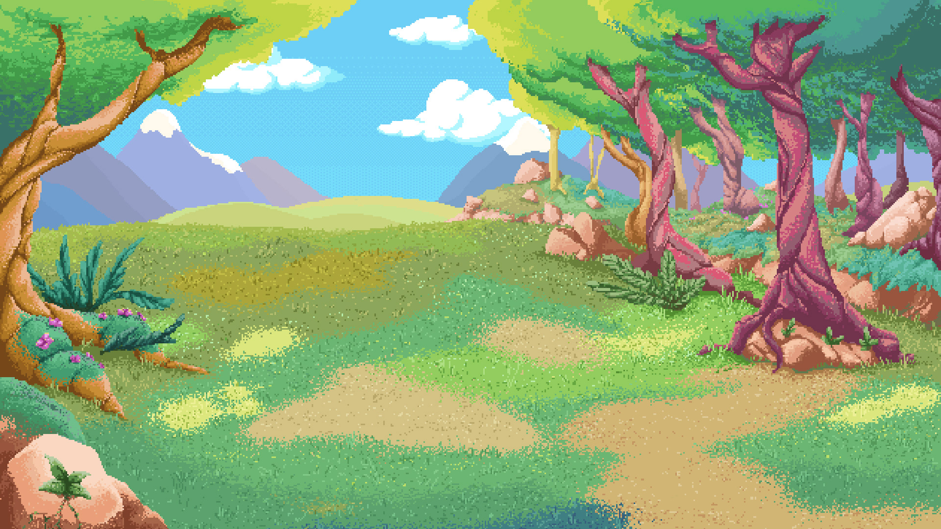 Pixel Art Background