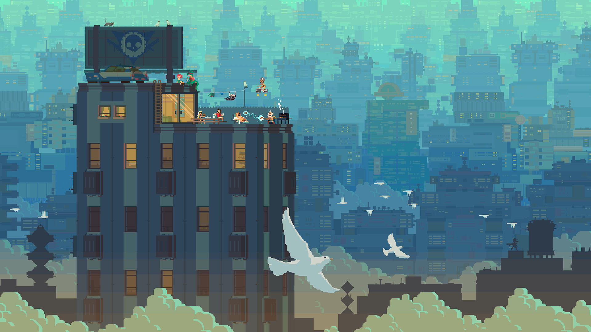 Pixel Art Desktop Backgrounds