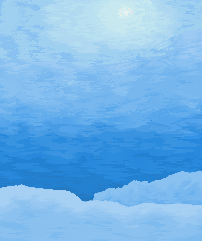 Pixel Clouds Background