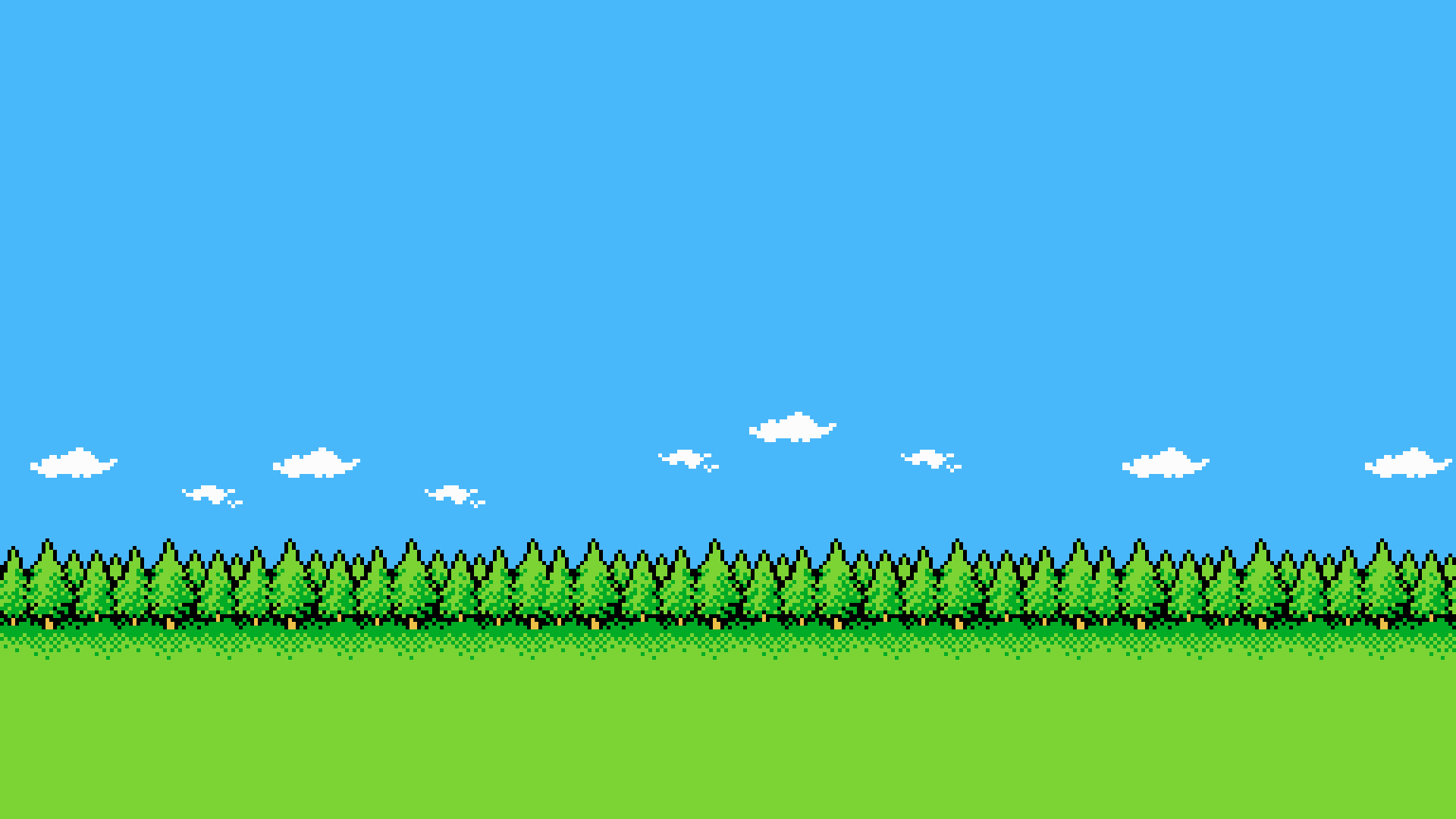 Pixel Game Background