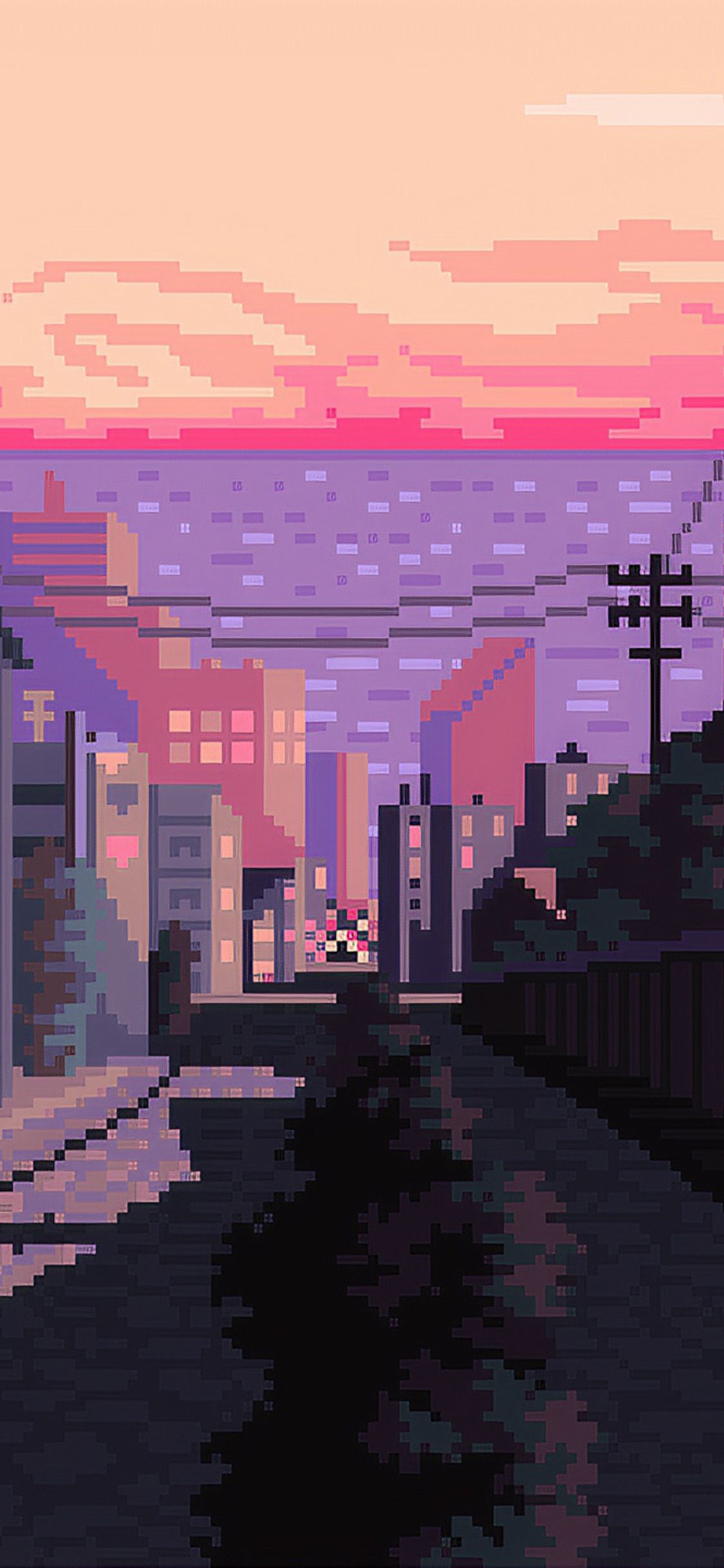 Pixel Phone Backgrounds