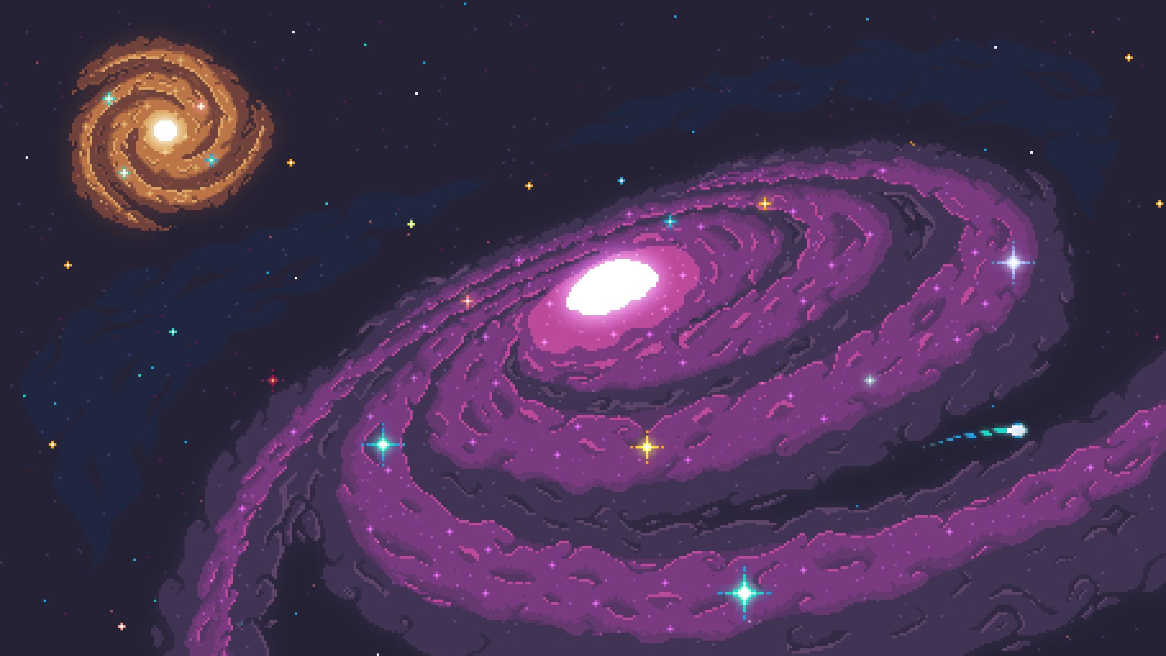 Pixel Space Wallpapers