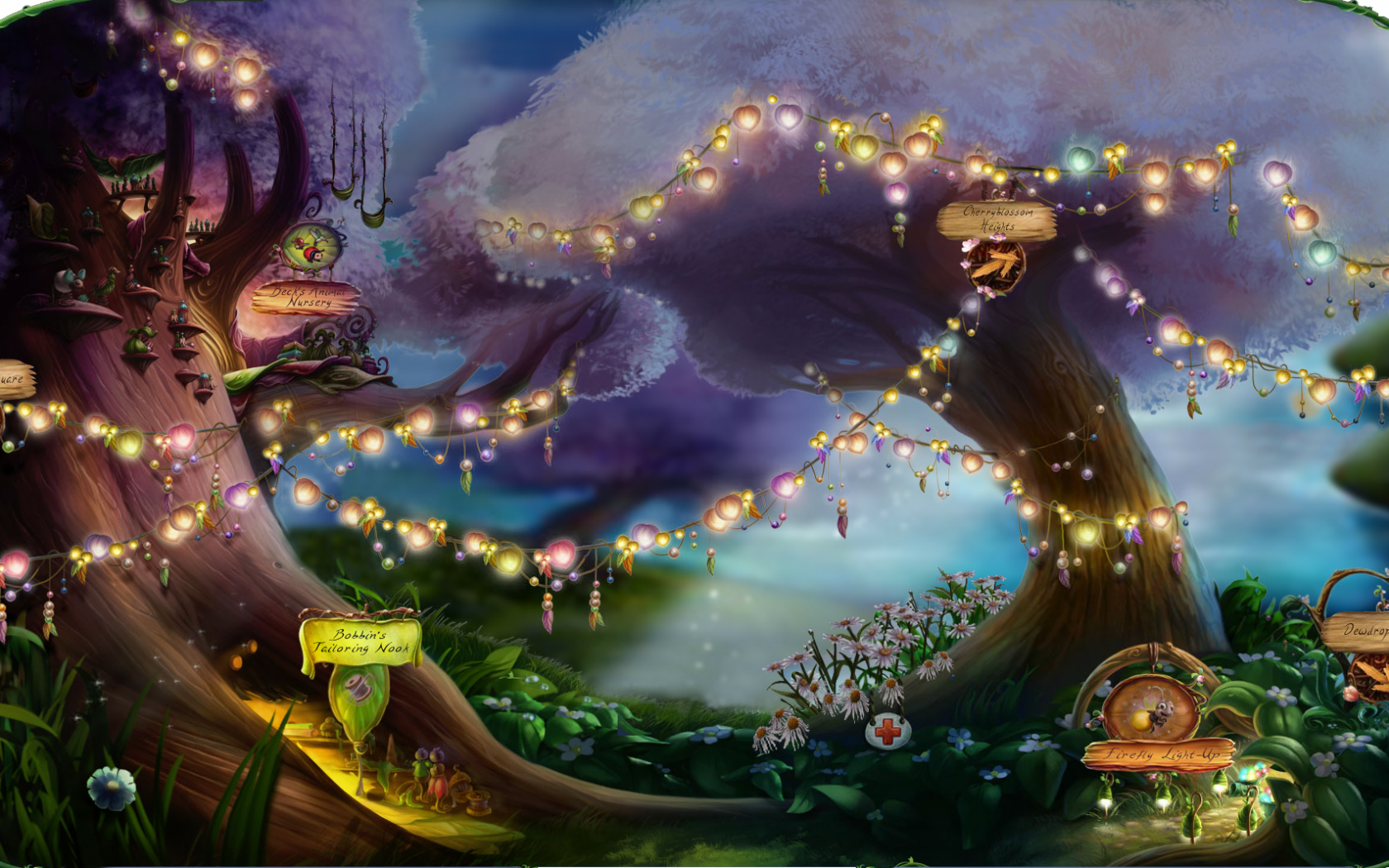 Pixie Hollow Backgrounds