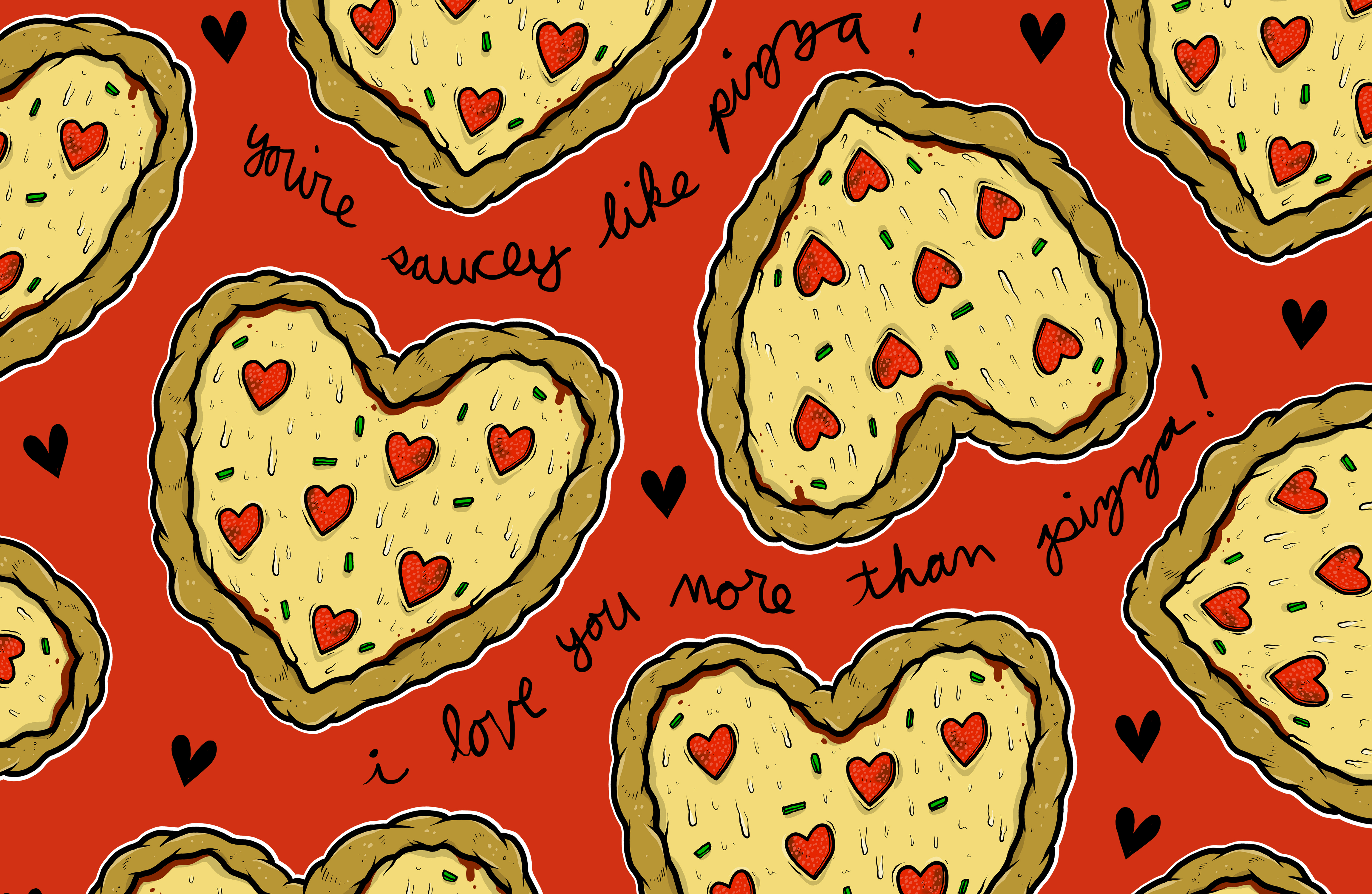 Pizza Tumblr Background