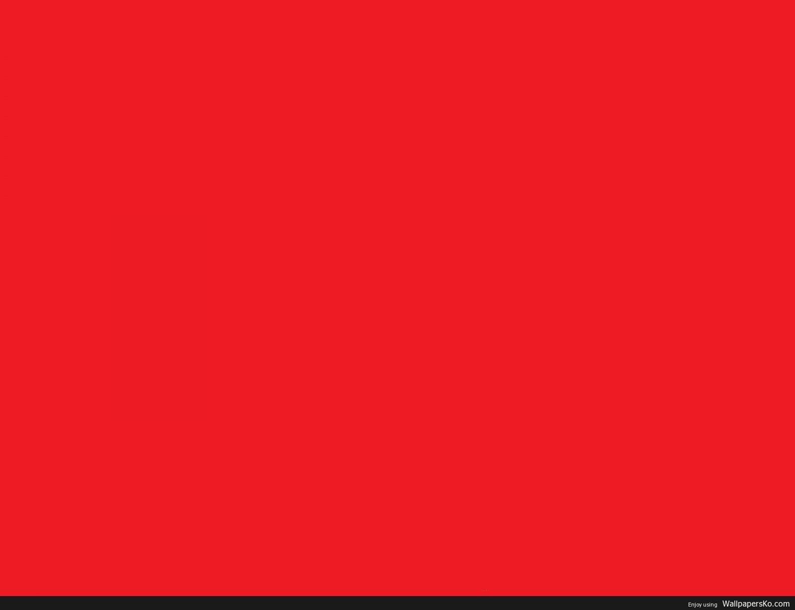 Plain Red Background