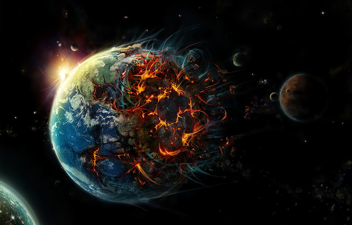 Planet Destruction Wallpapers