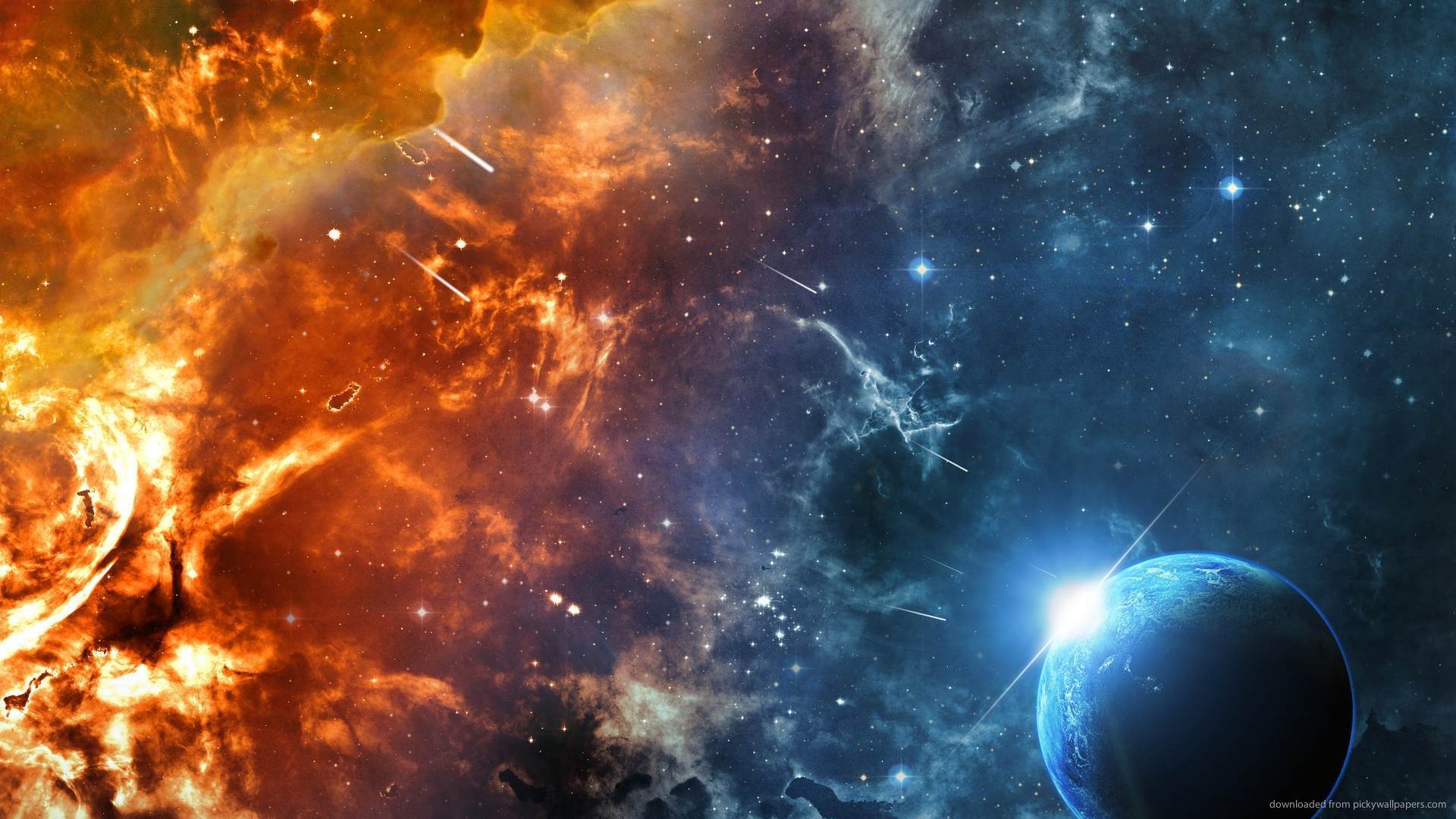 Planet Destruction Wallpapers