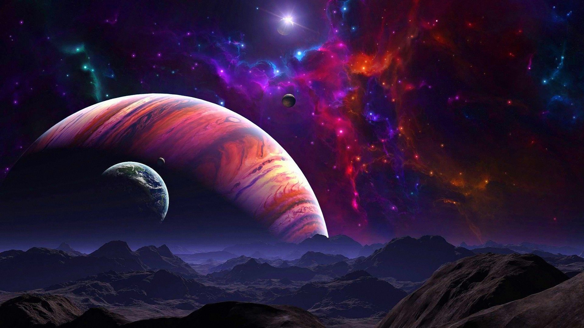 Planet In Space Wallpapers