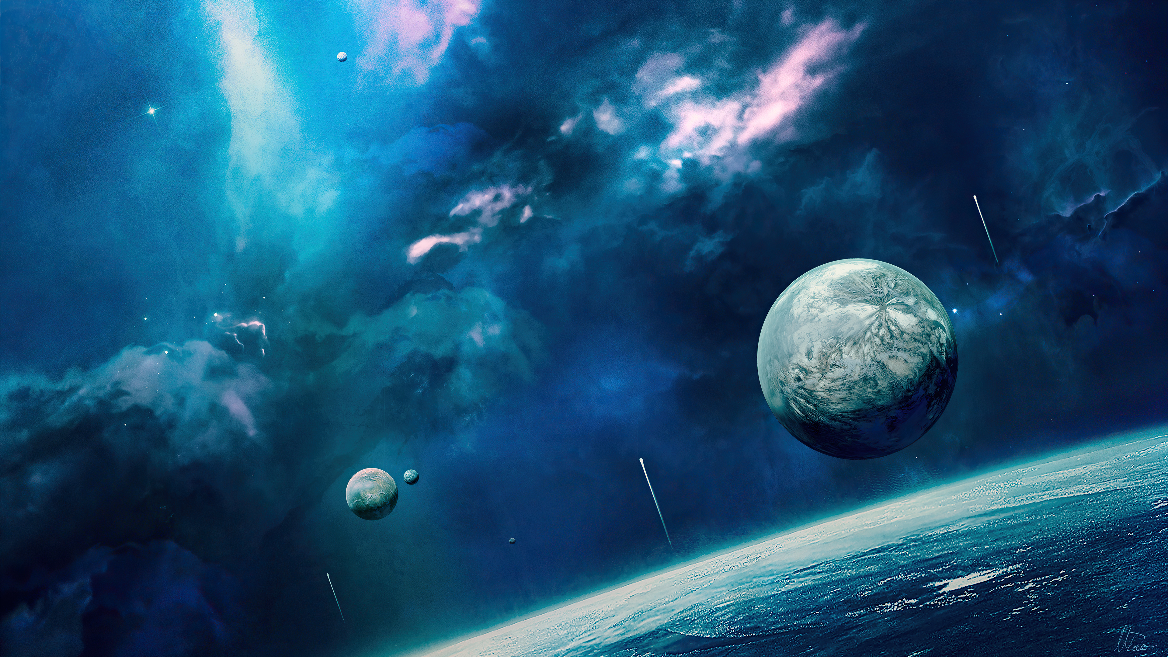 Planet In Space Wallpapers