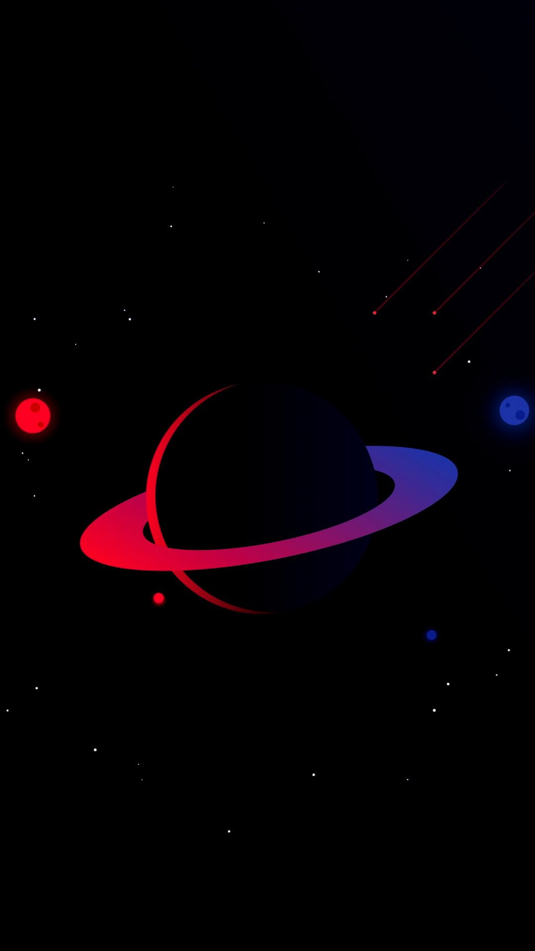 Planet Minimal Art Wallpapers