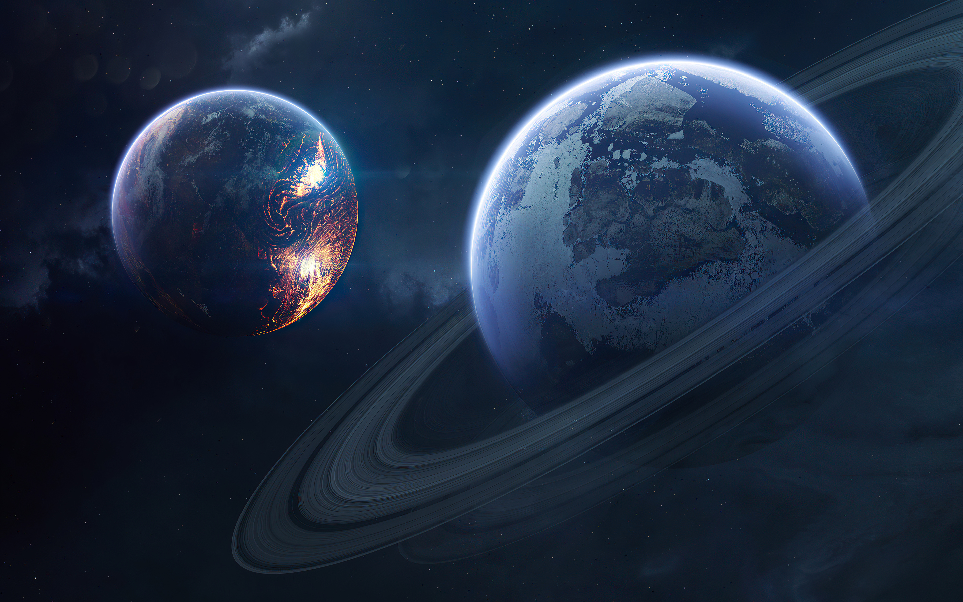 Planetary Ring Wallpapers