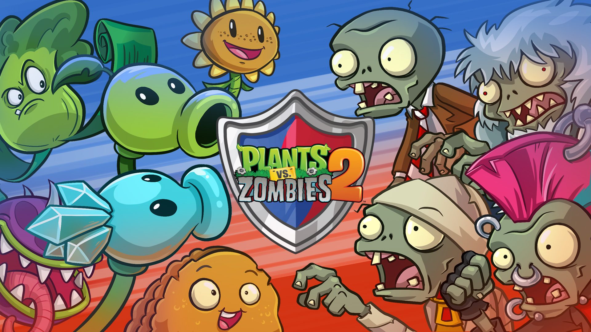 Plant Vs Zombie 2 Wallpapers