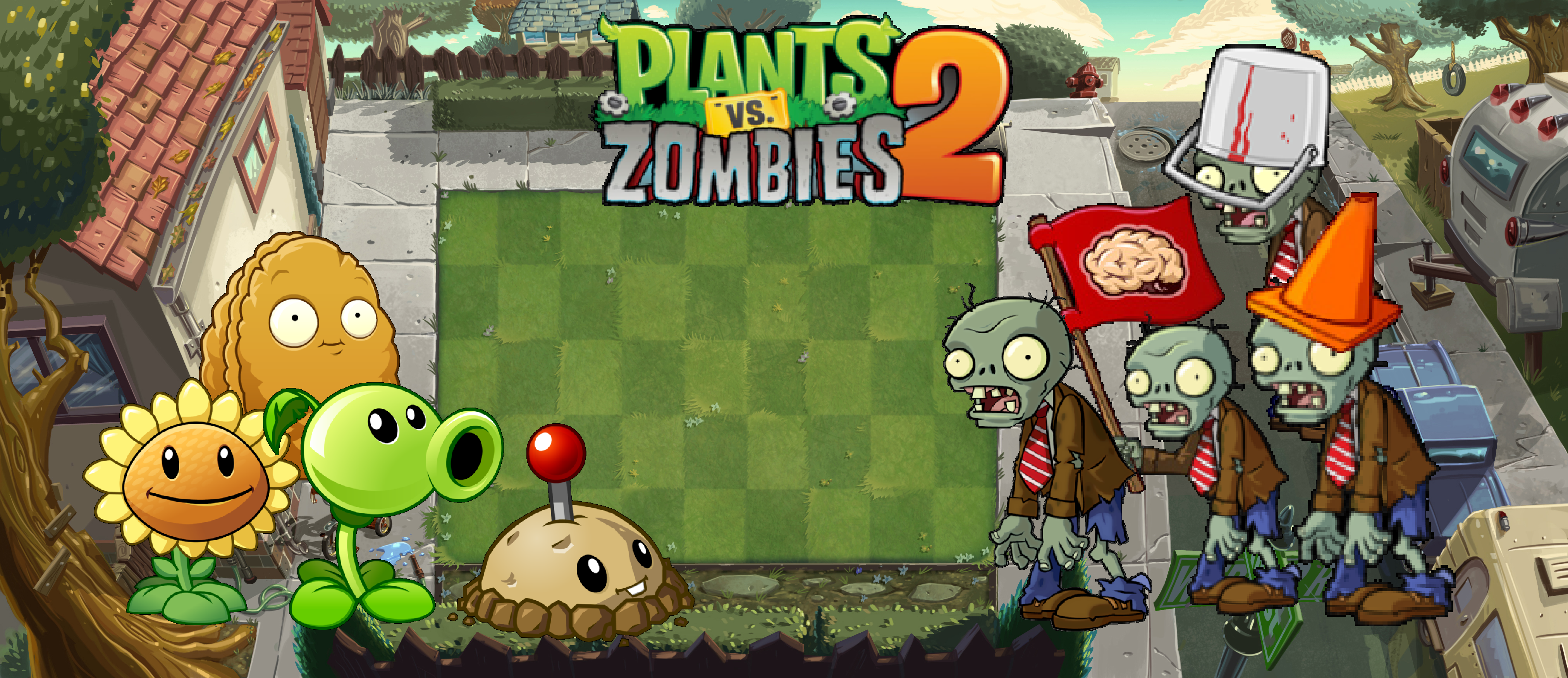 Plant Vs Zombie 2 Wallpapers