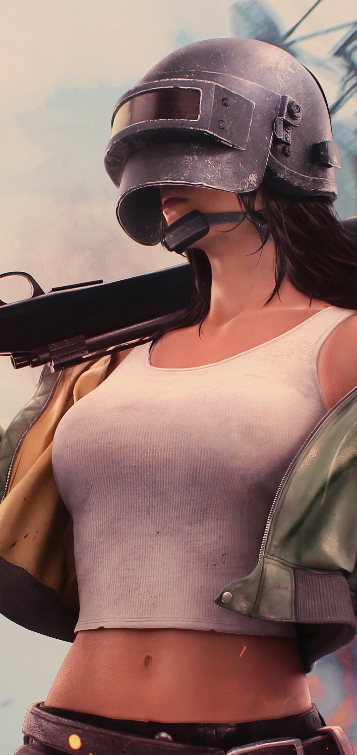 Playerunknown's Battlegrounds Woman Warrior Wallpapers