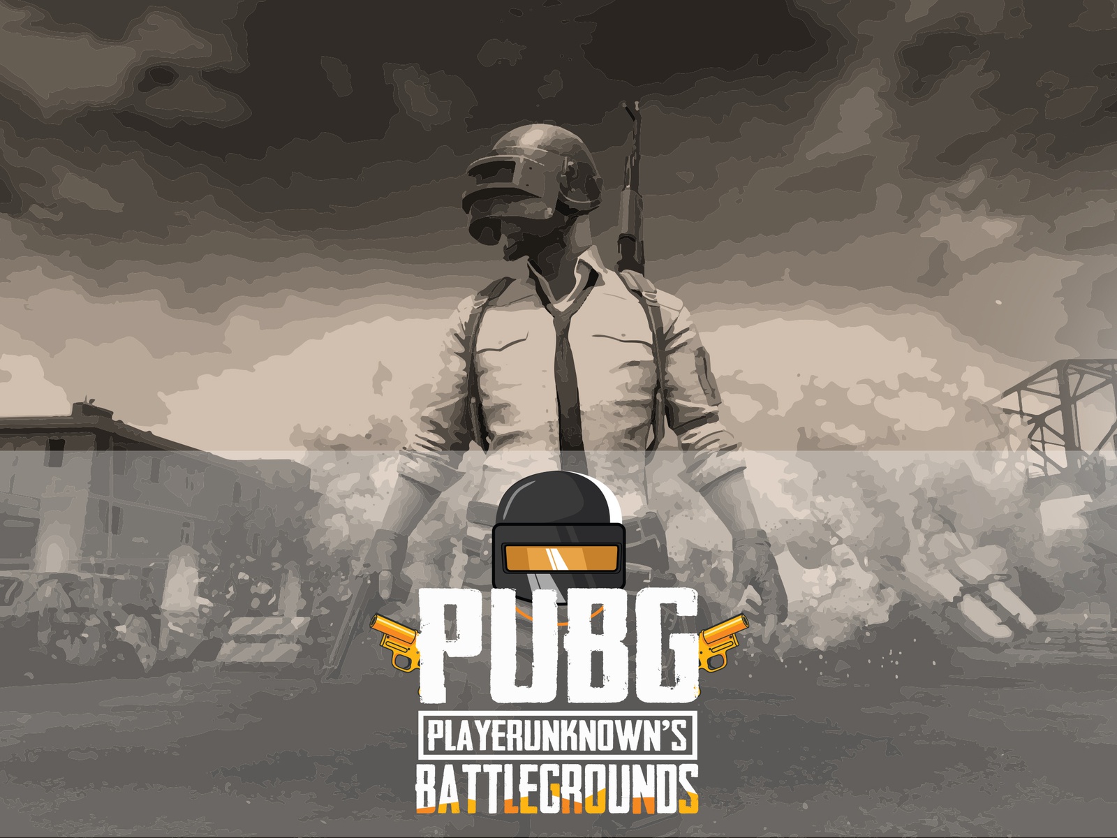 Playerunknown Battlegrounds Logo Wallpapers