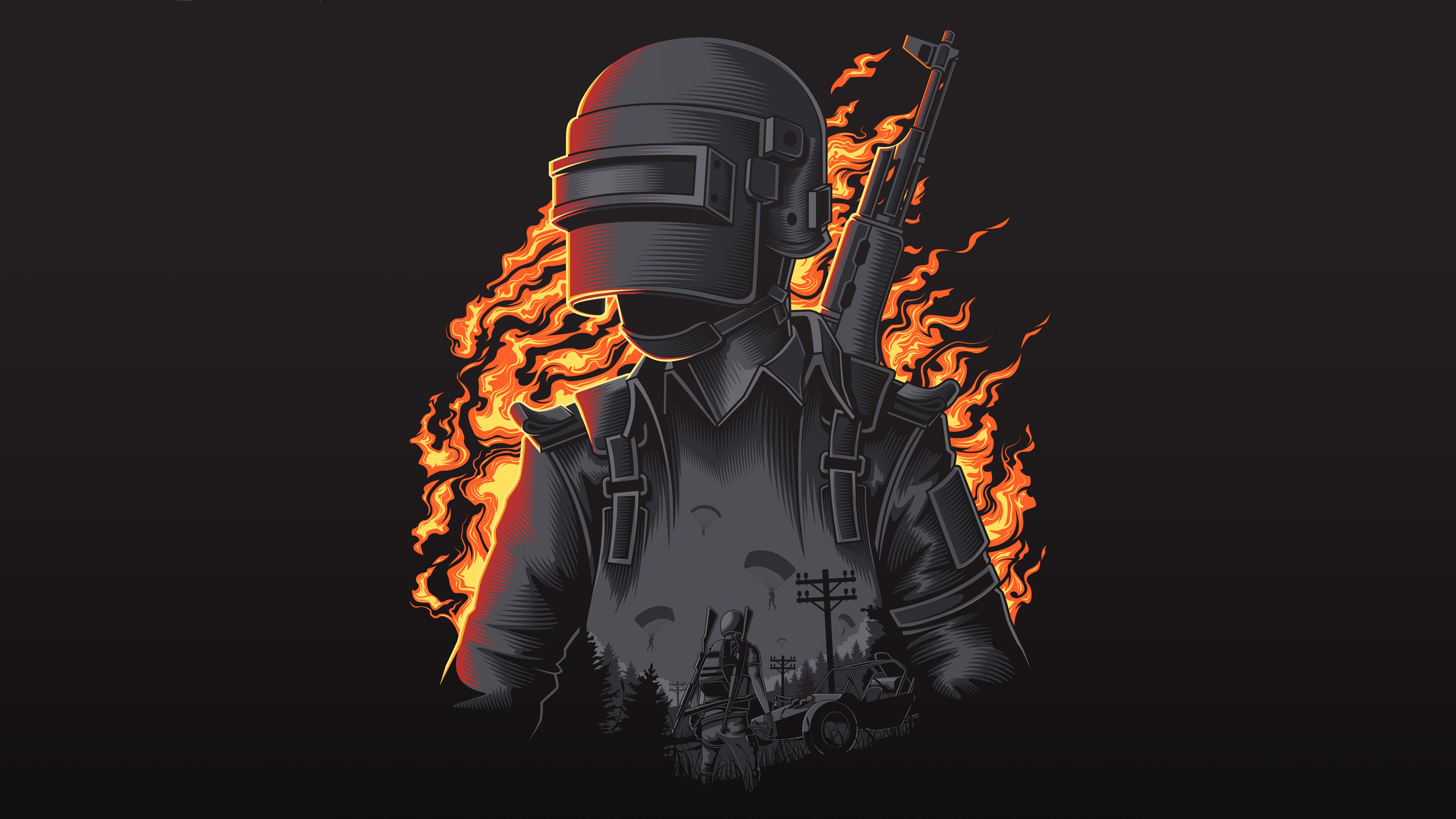 Playerunknown Battlegrounds Logo Wallpapers