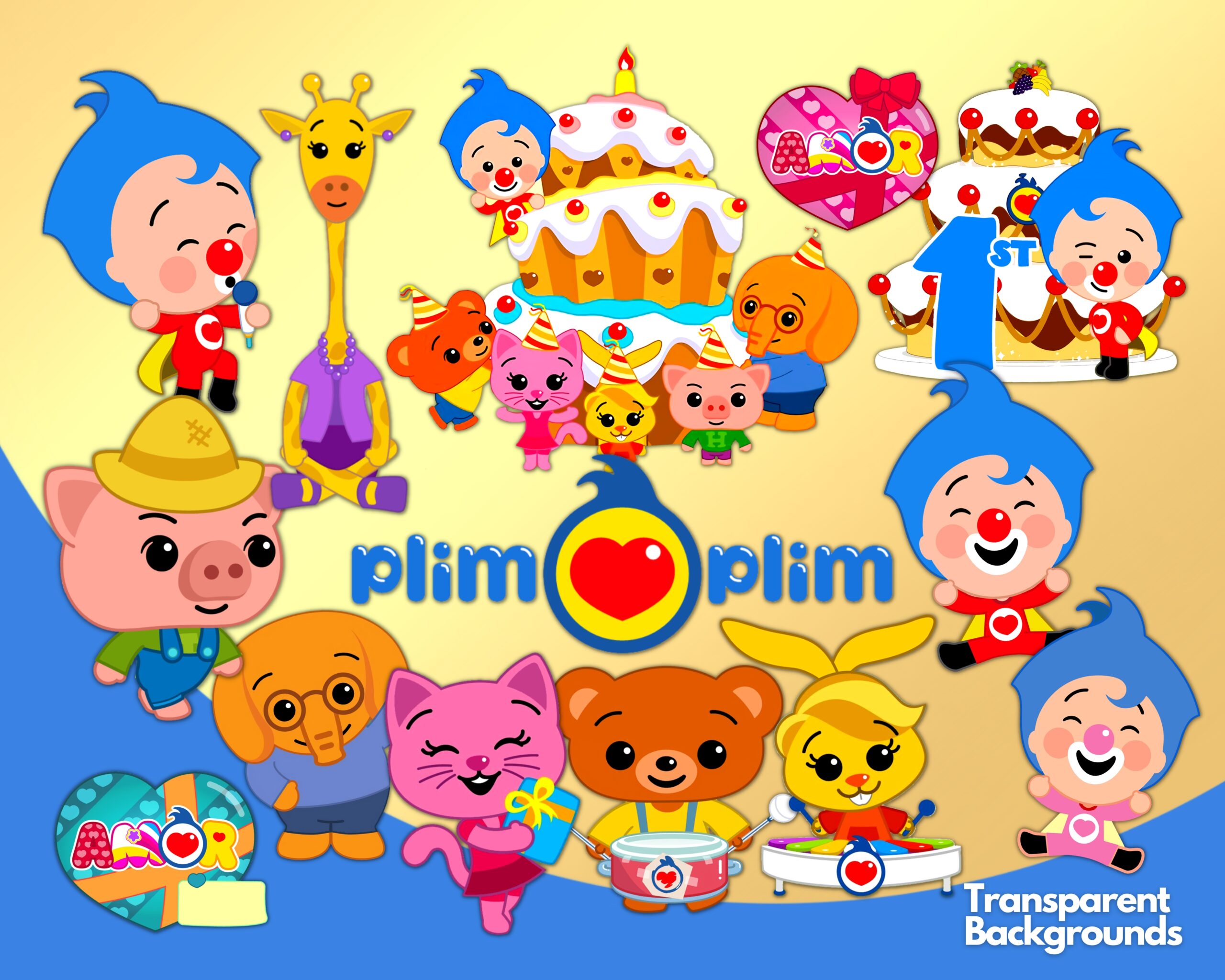 Plim Plim Personajes Wallpapers