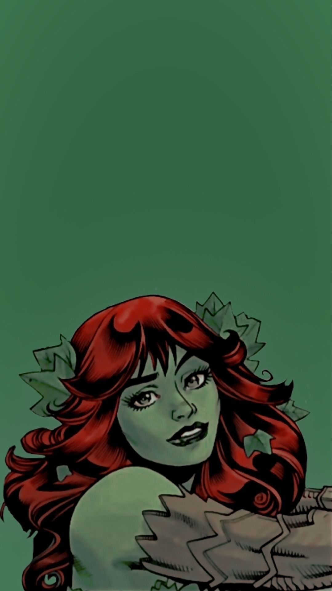 Poison Ivy Cartoon Drawing Wallpapers