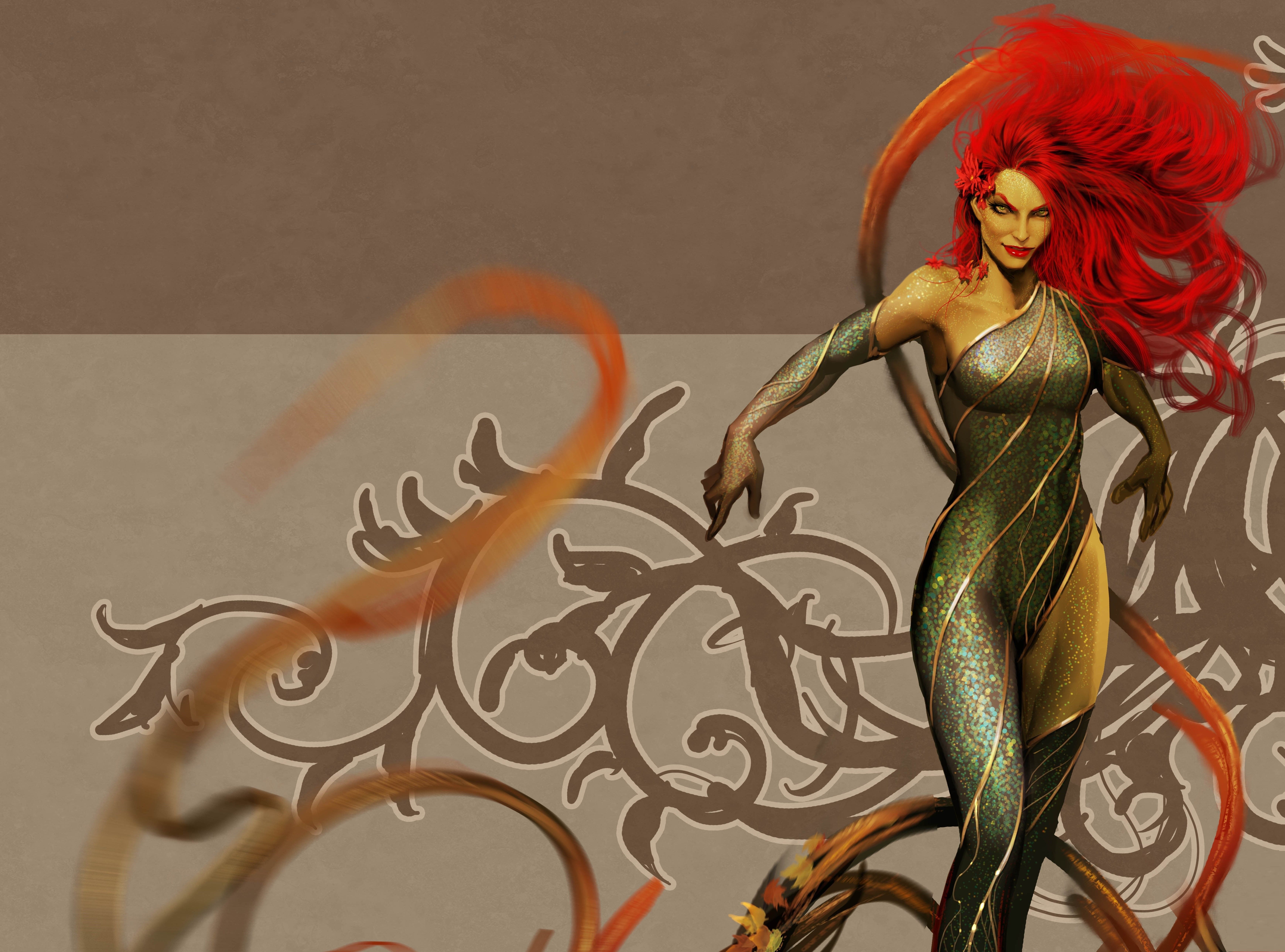 Poison Ivy Comic Wallpapers