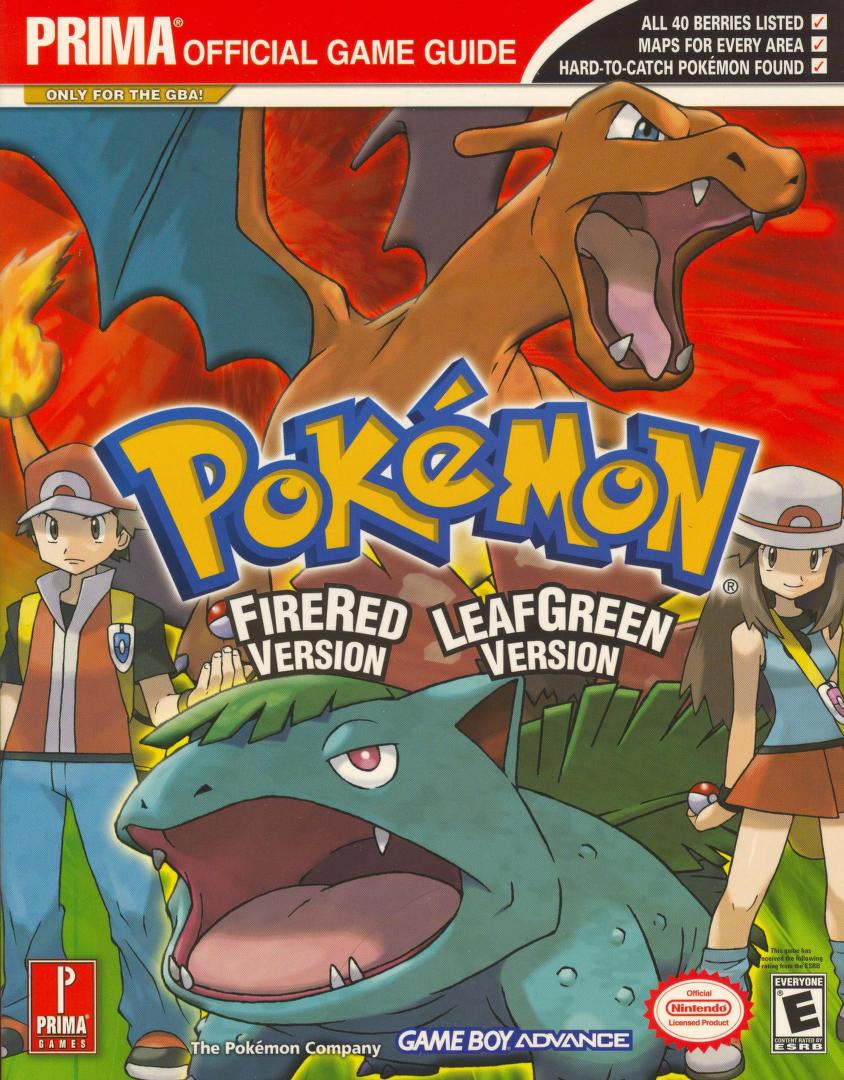 Pokemon: FireRed and LeafGreen Wallpapers