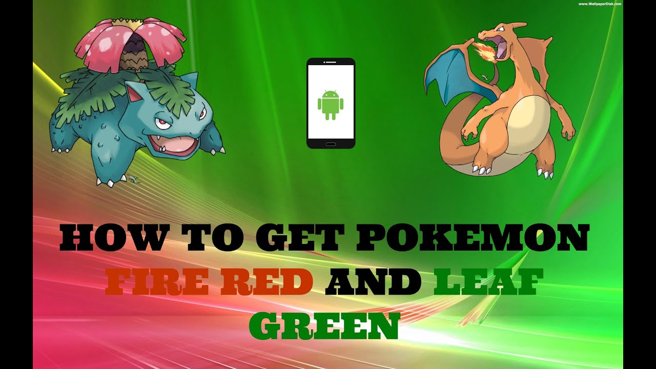 Pokemon: FireRed and LeafGreen Wallpapers