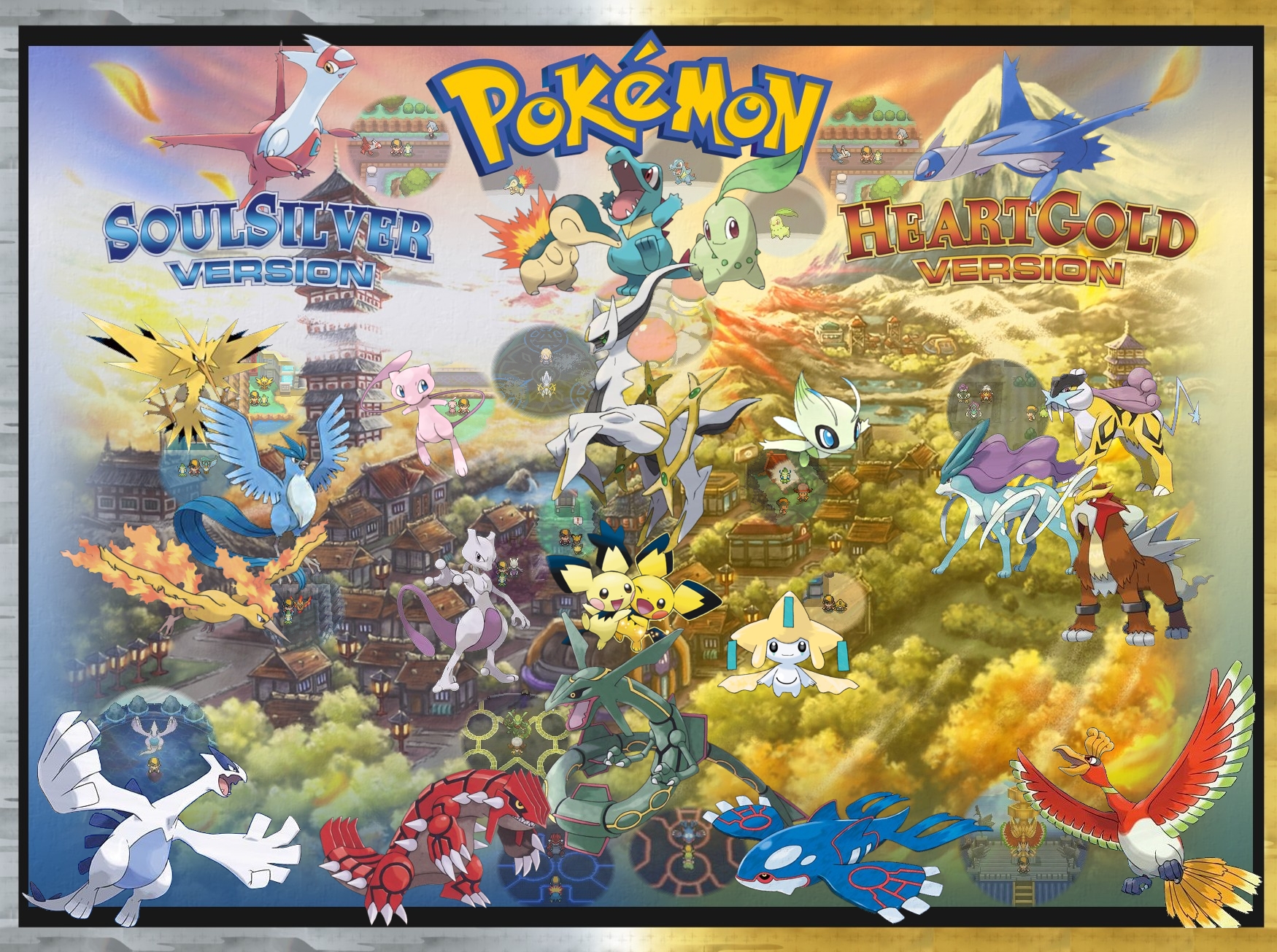 Pokemon: HeartGold and SoulSilver Wallpapers