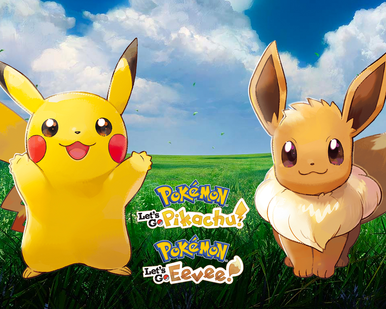 Pokemon: Let's Go Pikachu and Let's Go Eevee Wallpapers