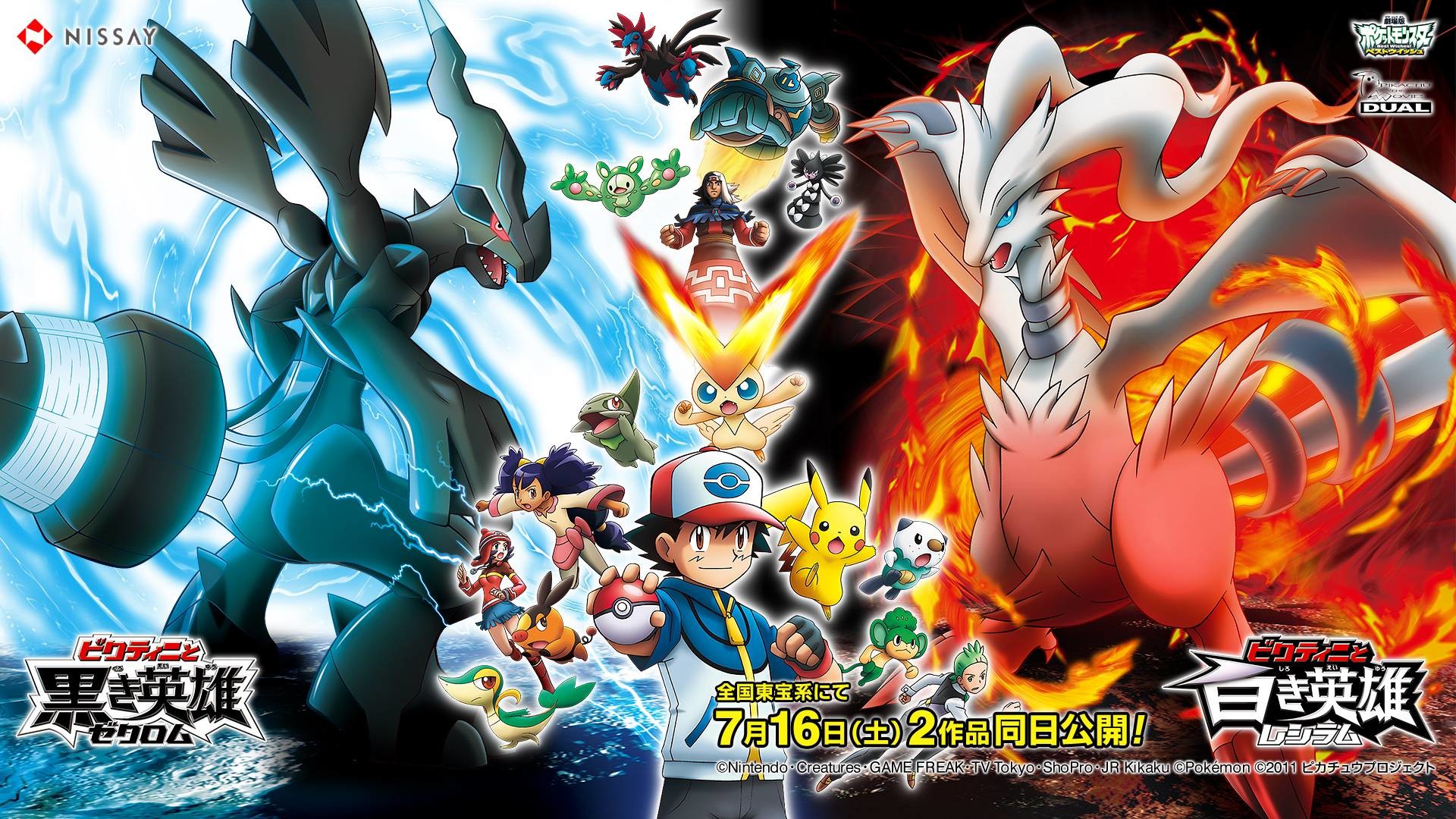 Pokemon Black And White Images Wallpapers