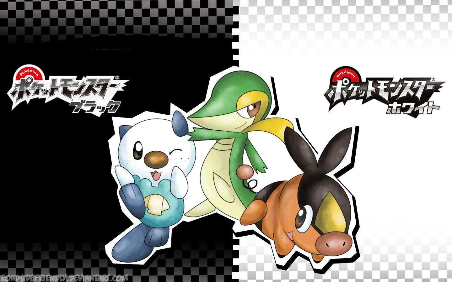 Pokemon Black And White Images Wallpapers