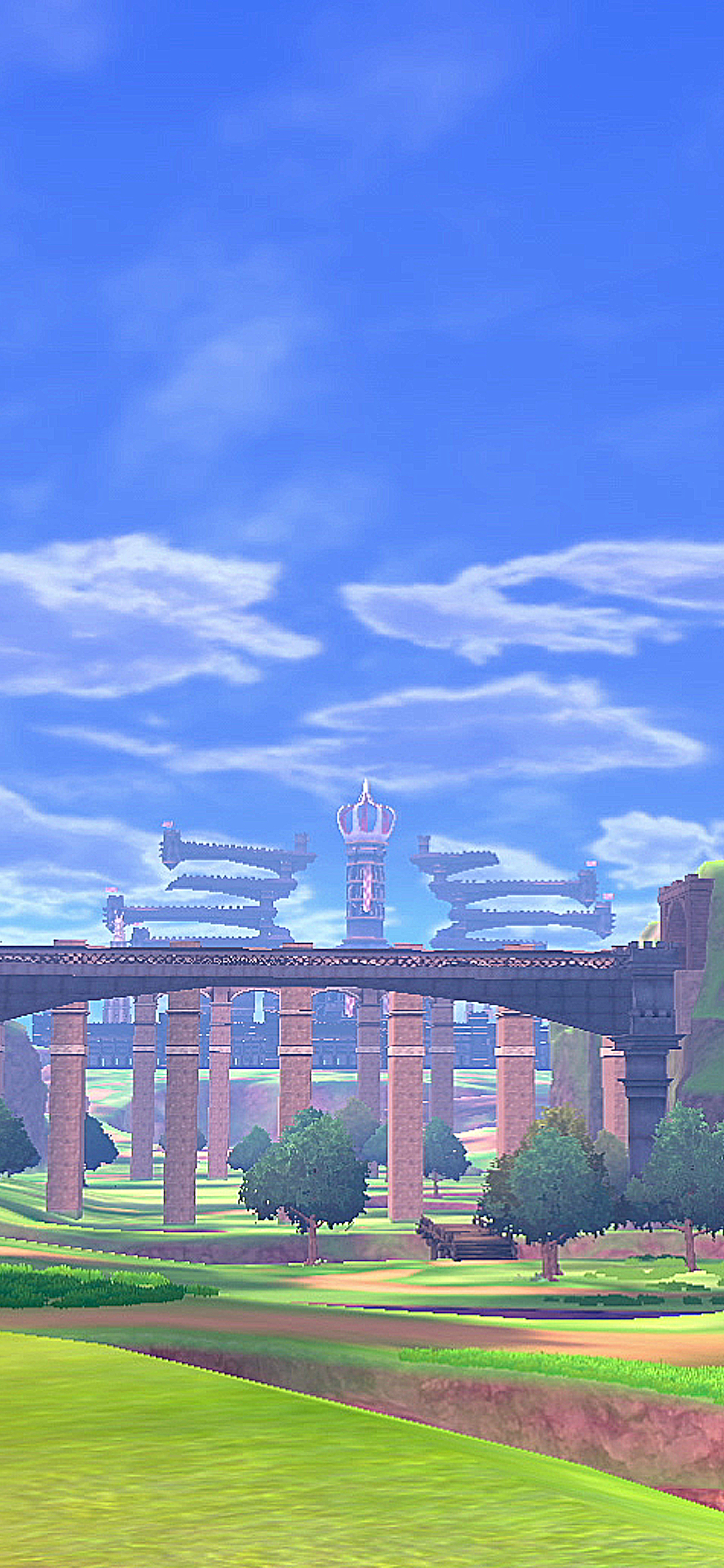 Pokemon City Background