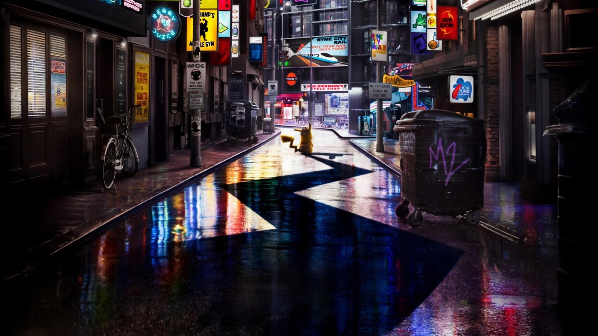 PokeMon Detective Pikachu 4K Wallpapers